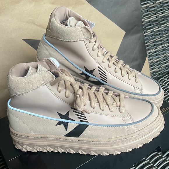 Converse Pro Leather X2 Hi Salt Pink/Black/Salt Pink WMNS - Picture 8 of 16